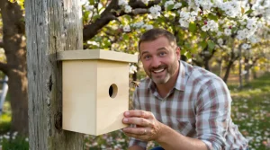Ce petit refuge en bois installé en mars a doublé mes récoltes de fruits, et presque personne n’y pense