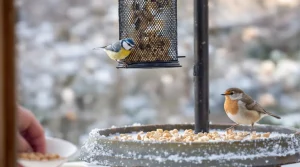 En décembre, ce petit aliment du placard que les jardiniers négligent peut vraiment sauver les oiseaux de leur jardin