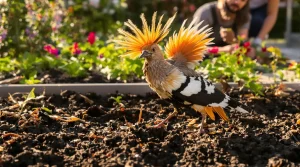 Huppe fasciée : si cet oiseau spectaculaire se pose chez vous, voici le signe très précis pour votre jardin