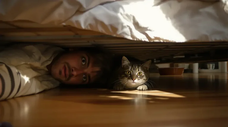 « Je pensais qu’il était juste timide » : ce que le besoin de se cacher révèle vraiment chez votre chat