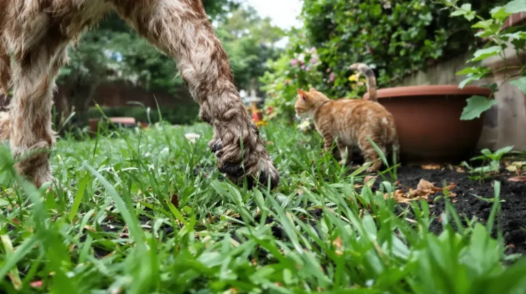 Les chiens et les chats transportent les vers plats envahissants d’un jardin à l’autre