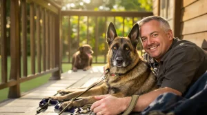 Pour rester avec son Malinois de mission, ce maître-chien l’adopte et lui offre une retraite dorée