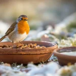 Rouges-gorges : ces deux aliments tout simples au jardin cet hiver les font revenir encore et encore chez vous