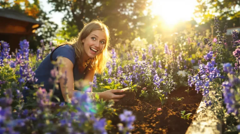 Ces fleurs bleues à planter maintenant attirent un nuage d’abeilles dans votre jardin sans effort