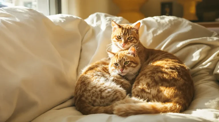 Tombés amoureux d’une chatte de refuge, ils l’adoptent et reconstituent sa petite famille